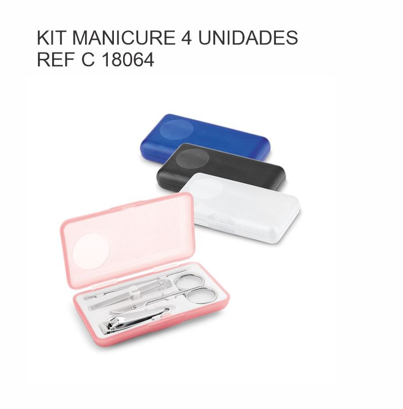 KIT MANICURE 4 UNIDADES REF C 18064